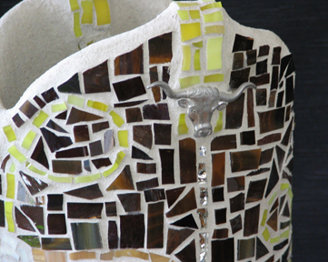 Close-up of pullstrap, Prize Winner boot